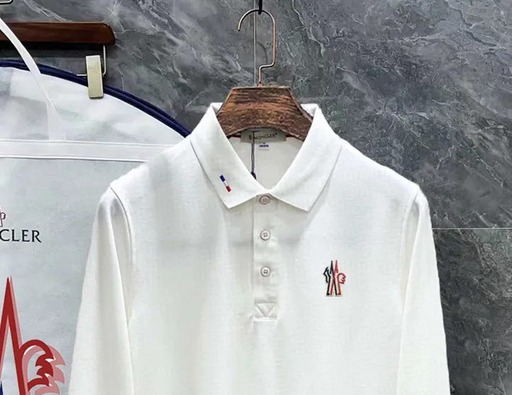 MONCLER/ SS Polo 。 T . . ! Piquet , “ ”。 . , , logo ， ， ， ， ， ， 。 Black/White/ Size：M~3XL